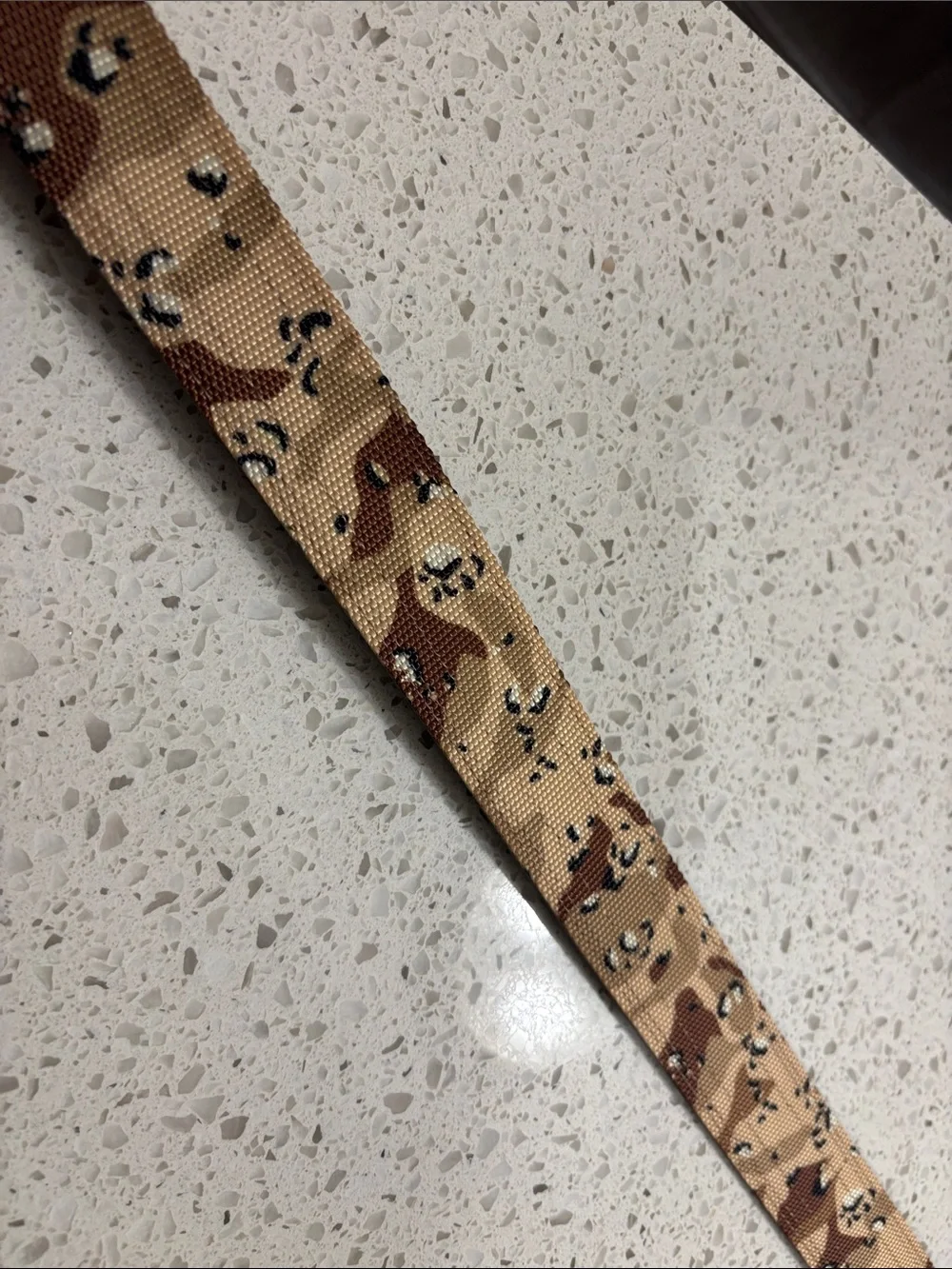 Camo Tactical Belt in Tan and Brown